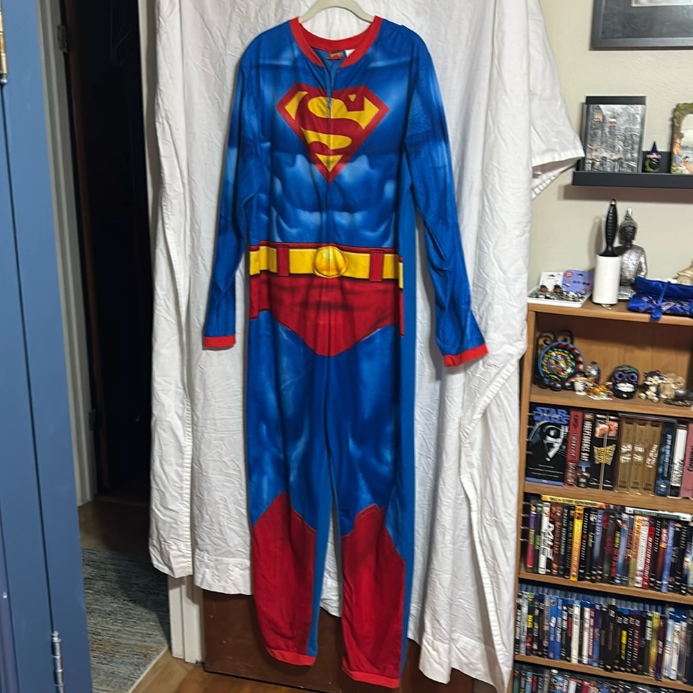 Sold - Superman onesie with removable cape